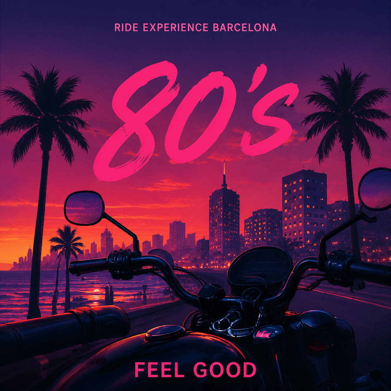 Ride Experience Barcelona, 80's Soundtrack